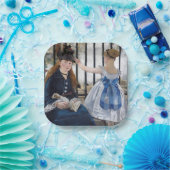 Edouard Manet Papieren Bordje (Feest)