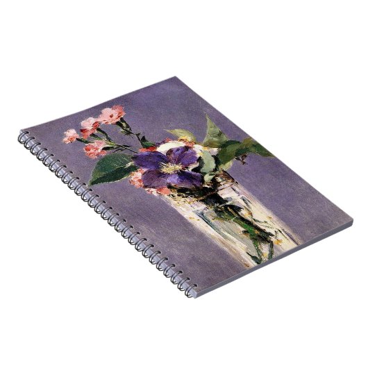 Edouard Manet - Pinks en Clematis, Notitieboek (Rechterzijde)