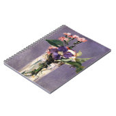 Edouard Manet - Pinks en Clematis, Notitieboek (Linkerzijde)