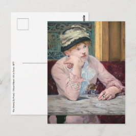 Edouard Manet - Plum Brandy Briefkaart