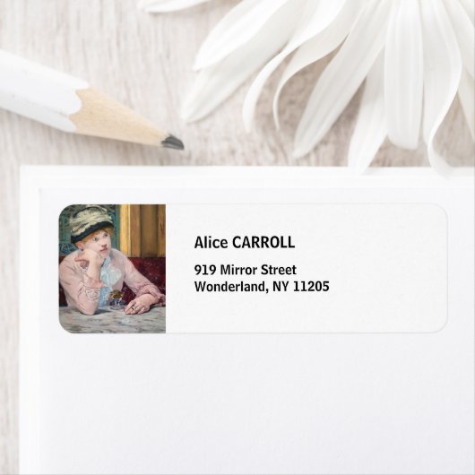 Edouard Manet - Plum Brandy Etiket (Insitu)