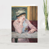 Edouard Manet - Plum Brandy Kaart (Voorkant)