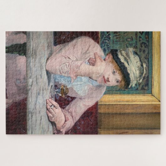 Edouard Manet - Plum Brandy Legpuzzel (Horizontaal)