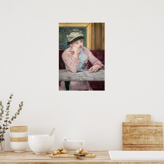 Edouard Manet - Plum Brandy Poster (Keuken)