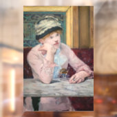 Edouard Manet - Plum Brandy Raamsticker (Vel 2)