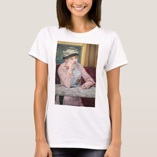 Edouard Manet - Plum Brandy T-shirt (Voorkant)