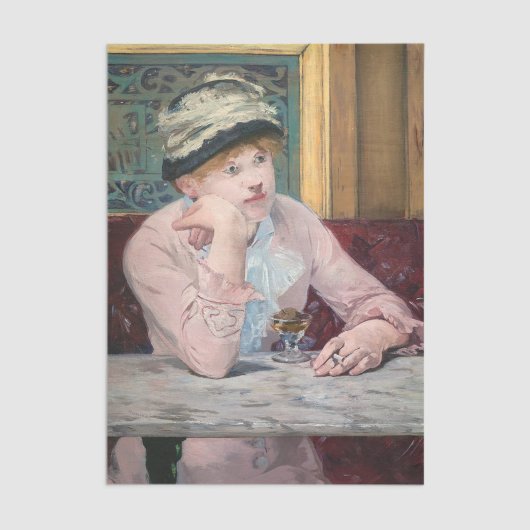 Edouard Manet - Plum Brandy Tissuepapier