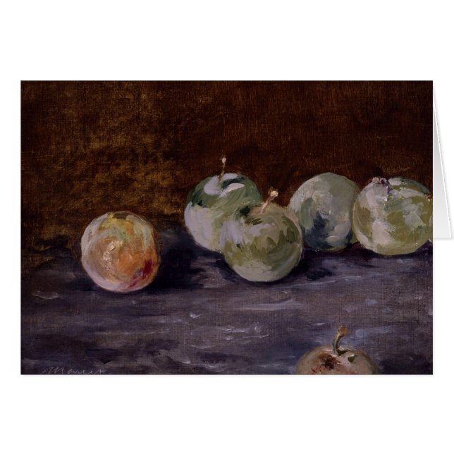Edouard Manet - Plums (Voorkant Horizontaal)