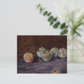 Edouard Manet - Plums Briefkaart (Staand voorkant)