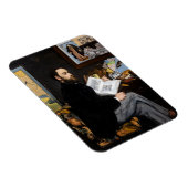 Edouard Manet - Portret van Emile Zola Magneet (Rechterzijde)