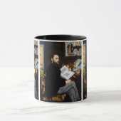 Edouard Manet - Portret van Emile Zola Mok (Midden)