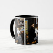 Edouard Manet - Portret van Emile Zola Mok (Voorkant links)