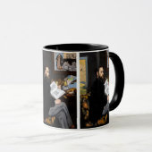 Edouard Manet - Portret van Emile Zola Mok (Voorkant rechts)