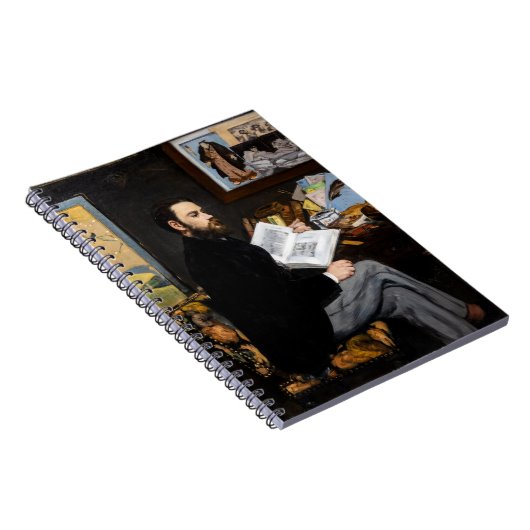Edouard Manet - Portret van Emile Zola Notitieboek (Rechterzijde)