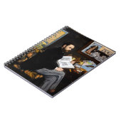 Edouard Manet - Portret van Emile Zola Notitieboek (Linkerzijde)