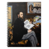 Edouard Manet - Portret van Emile Zola Notitieboek (Voorkant)