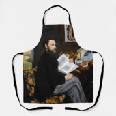 Edouard Manet - Portret van Emile Zola Schort (Voorkant)