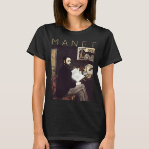 Édouard Manet Portret van Émile Zola voor Kunste T-shirt