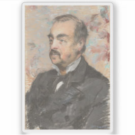 Édouard Manet: Portret van Julien de la Rochenoire Sticker