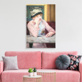 Edouard Manet - Pruimenbrandewijn Canvas Afdruk (Insitu (Woonkamer))