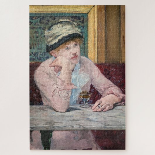 Edouard Manet - Pruimenbrandewijn Legpuzzel (Verticaal)