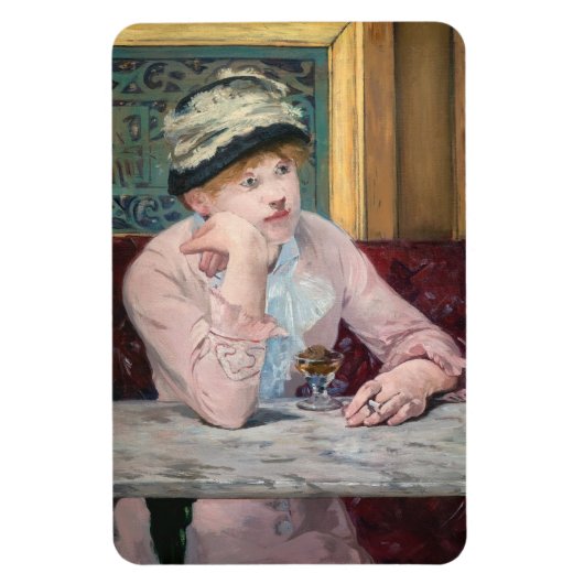 Edouard Manet - Pruimenbrandewijn Magneet (Verticaal)