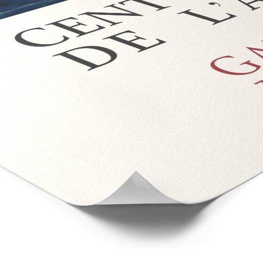 Edouard Manet Railway Gare Saint-Lazare Fine Art Poster (Hoek)