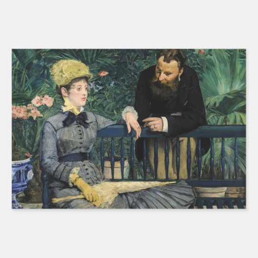 Edouard Manet - Selectie van stervelingen Inpakpapier Vel (Voorkant 3)