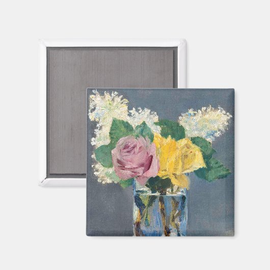 Edouard Manet - Sering en Rozen Magneet (Voorkant / Achterkant)