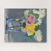 Edouard Manet - Seringen en Rozen Legpuzzel (Horizontaal)