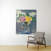 Edouard Manet - Seringen en Rozen Wandkleed (In situ)
