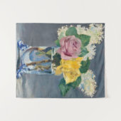 Edouard Manet - Seringen en Rozen Wandkleed (Voorkant (horizontaal))