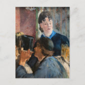 Edouard Manet - serveerster die bier serveert Briefkaart (Voorkant)
