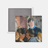 Edouard Manet - Serveuse de bock Magneet (Voorkant / Achterkant)