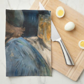 Edouard Manet - Serveuse de bock Theedoek (Quarter Fold)