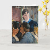 Edouard Manet - Serveuse van bier Kaart (Gele Bloem)