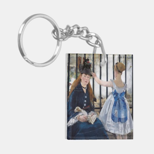 Edouard Manet Sleutelhanger (Voorkant Links)