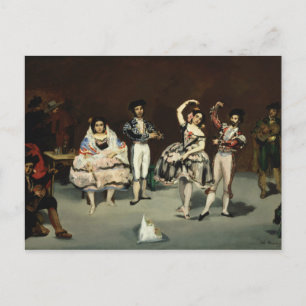 Edouard Manet - Spaans ballet Briefkaart