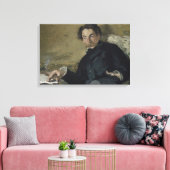 Edouard Manet - Stephane Mallarme Canvas Afdruk (Insitu (Woonkamer))
