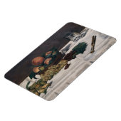 Edouard Manet - Stilleven, Fruit op een Tafel Magneet (Linkerzijde)