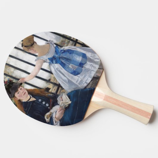 Edouard Manet Tafeltennisbatje (Zijkant)