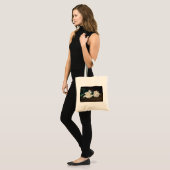 Edouard Manet - Tak van Witte Pioenrozen, Snoeisch Tote Bag (Voorkant (model))