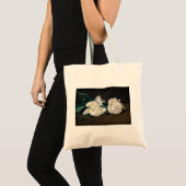 Edouard Manet - Tak van Witte Pioenrozen, Snoeisch Tote Bag (Voorkant (product))