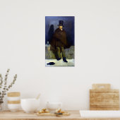 Edouard Manet the Absinthe Drinker Poster (Keuken)
