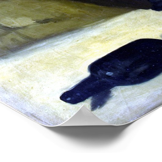 Edouard Manet the Absinthe Drinker Poster (Hoek)