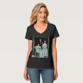 Édouard Manet  The Balcony  for Artists T-shirt (Voorkant volledig)