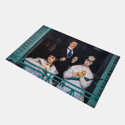 Edouard Manet - The Balcony / Le Balcon Deurmat (Schuin)