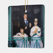 Edouard Manet - The Balcony / Le Balcon Keramisch Ornament (Links)