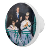 Edouard Manet - The Balcony / Le Balcon Keramische Knop (Rechts)