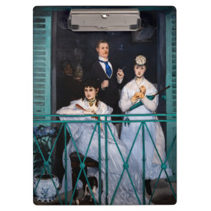 Edouard Manet - The Balcony / Le Balcon Klembord